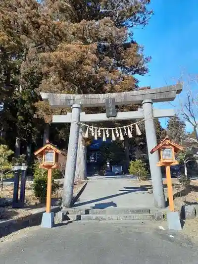 羽黒神社の鳥居