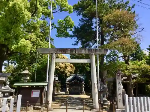 大井神社の鳥居