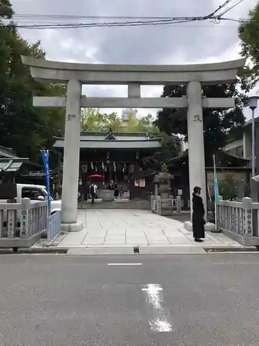 下谷神社の鳥居