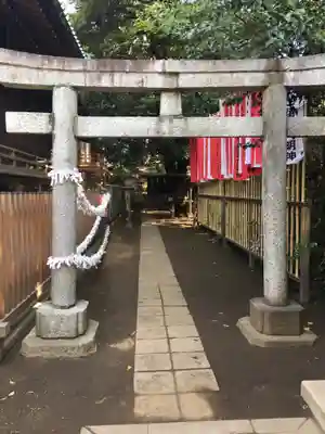 代々木八幡宮の鳥居