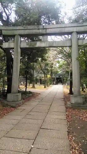 赤坂氷川神社の鳥居