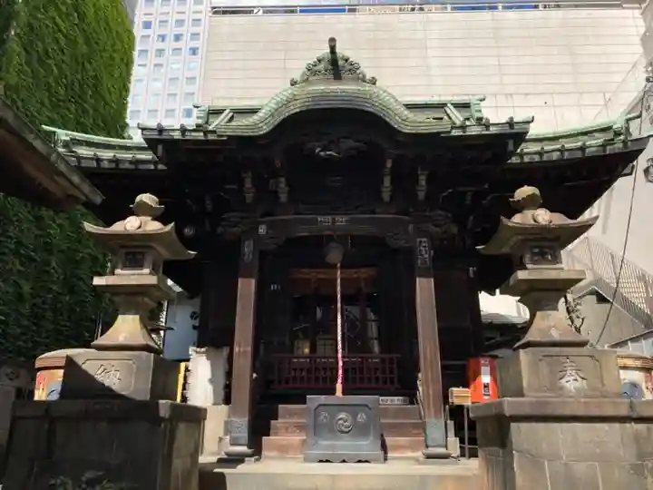 高山稲荷神社(旧鎮座地)の本殿・本堂