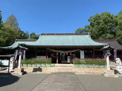 熊本縣護國神社の本殿・本堂
