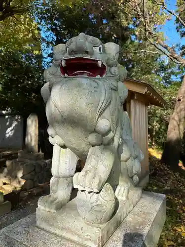 熊野神社の狛犬