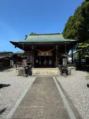 奥田神社の本殿・本堂