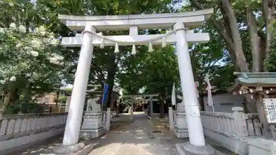 大鳥神社の鳥居