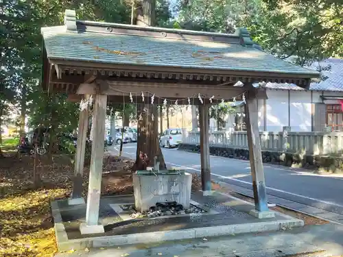 於呂神社の手水舎