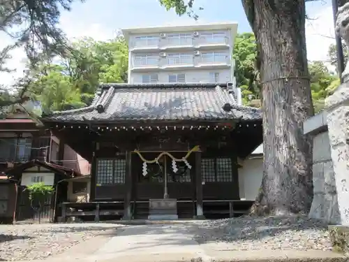 湯前神社の本殿・本堂