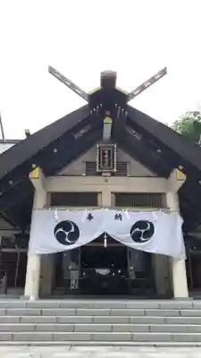 帯廣神社の本殿・本堂
