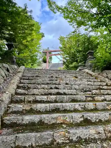 中富良野神社の鳥居
