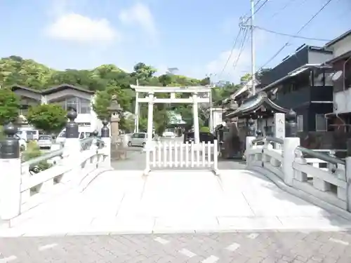 下田八幡神社の鳥居