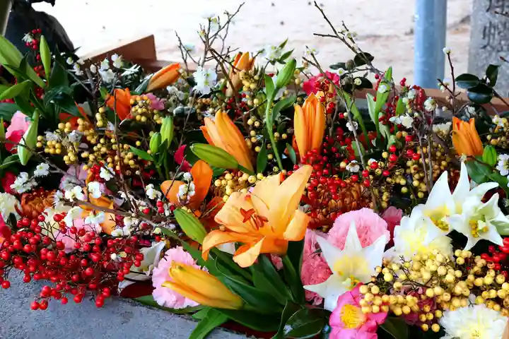 三津厳島神社の手水舎