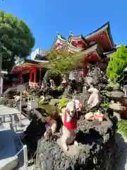 京濱伏見稲荷神社の狛犬