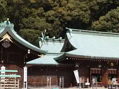 靜岡縣護國神社の本殿・本堂