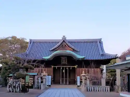 柿本神社の本殿・本堂