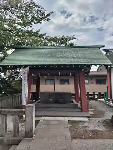 瀬田玉川神社の手水舎
