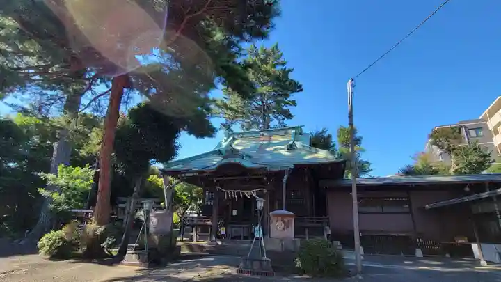 駒留八幡神社の本殿・本堂