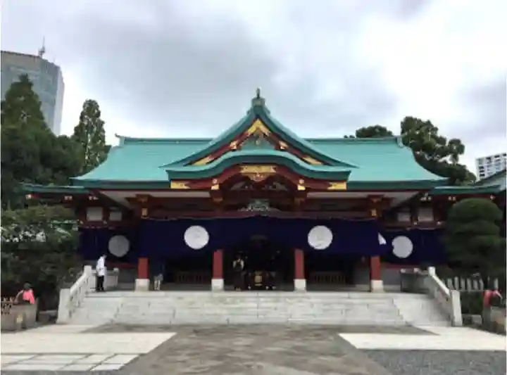 日枝神社の本殿・本堂