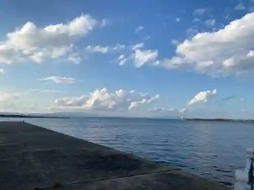 善知鳥神社の周辺