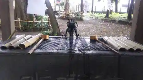 三嶋神社の手水舎