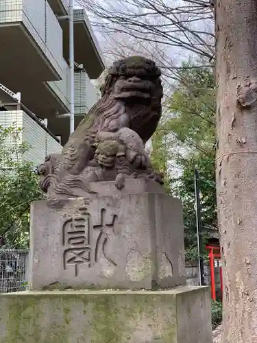 田無神社の狛犬