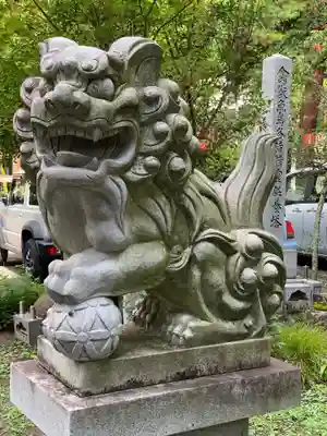 建明寺の狛犬