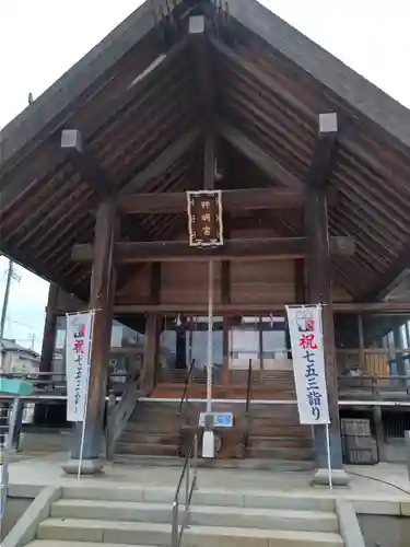 一ノ木戸神明宮の本殿・本堂