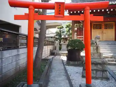 仲六郷熊野神社の鳥居