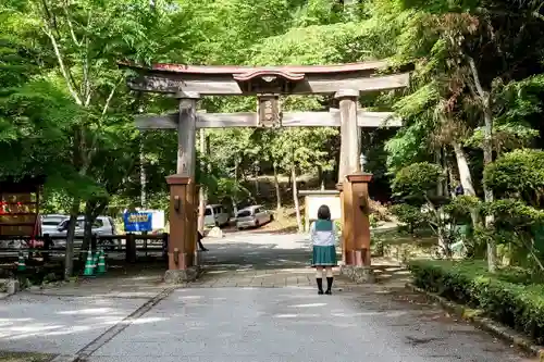 鳥取東照宮（旧樗谿神社）の鳥居
