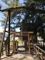 御食神社(豊受大神宮摂社)の鳥居