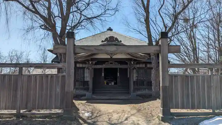 旧龍雲寺の山門・神門