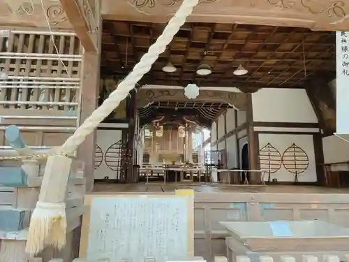 猪名野神社の本殿・本堂