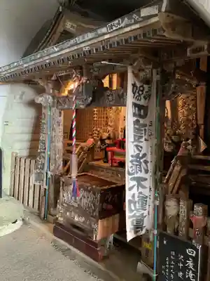 四度瀧不動明王の本殿・本堂