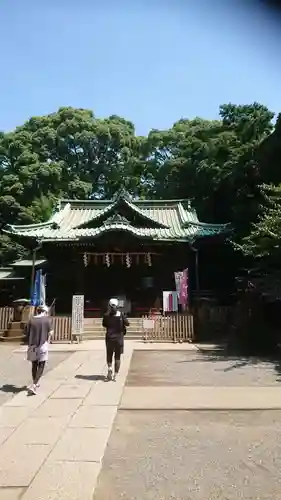 代々木八幡宮の本殿・本堂