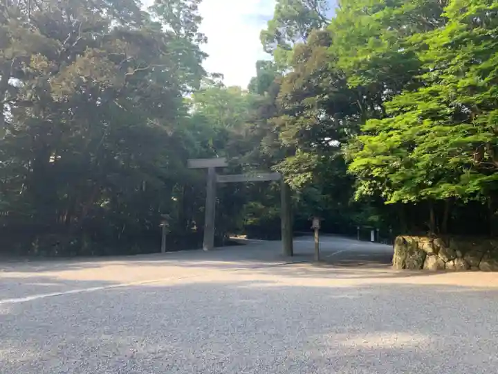 伊勢神宮内宮(皇大神宮)の鳥居
