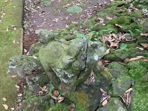 御嶽神社の狛犬