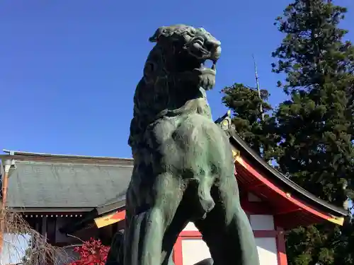 武蔵御嶽神社の狛犬
