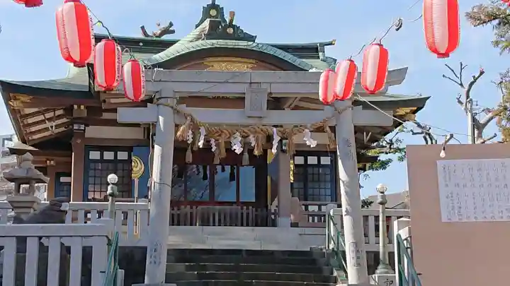 久里浜若宮神社の本殿・本堂