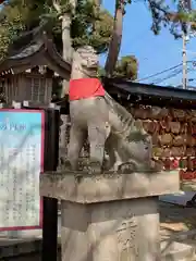 綱敷天満宮の狛犬