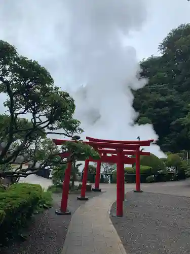 白龍稲荷大神の鳥居