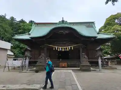 下総国三山　二宮神社の本殿・本堂