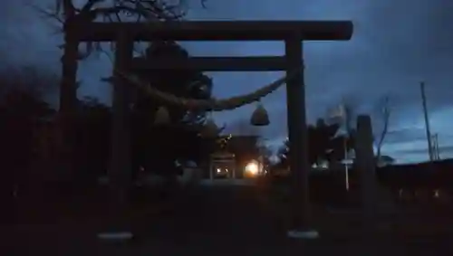 士幌神社の鳥居