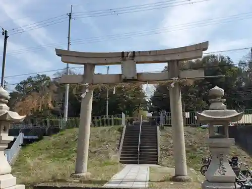 平野八幡神社の鳥居