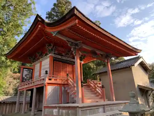 天津神社の本殿・本堂