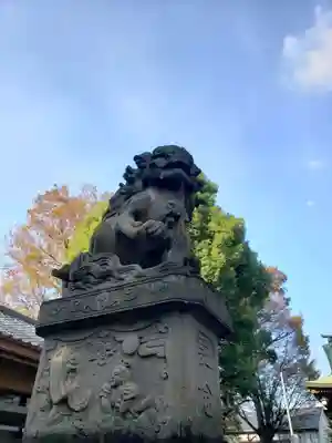第六天神社の狛犬