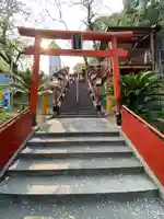 中司孫太郎稲荷神社の鳥居