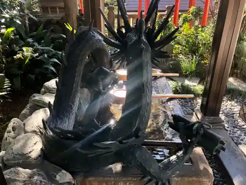  六本木天祖神社の手水舎