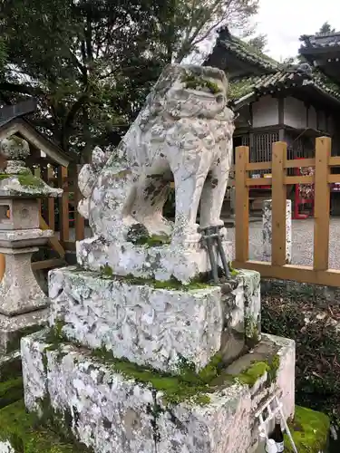 津峯神社の狛犬