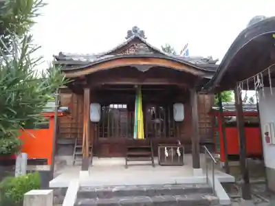 崇道天皇社の本殿・本堂