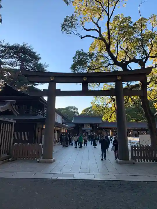 明治神宮の鳥居